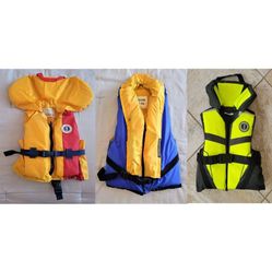 Child & Youth PFD Life Jacket - Several Sizes Available