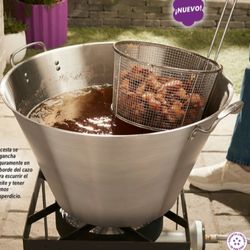 CASO PARA CARNITAS DE 50 QT CLÁSICO DE ACERO INOXIDABLE PRINCESS HOUSE 🌷🌹