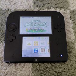 Original Nintendo 2ds (black and blue)