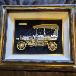 Rare1908 Ford misc scrap pieces wall art hanging picture - $85