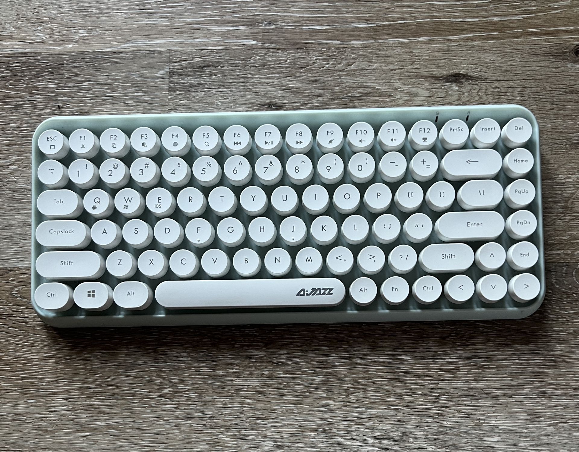 AJAZZ x NACODEX 308i Wireless Keyboard, Bluetooth Computer Keyboard with 84 Keys