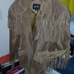 Men's Leather Fringe