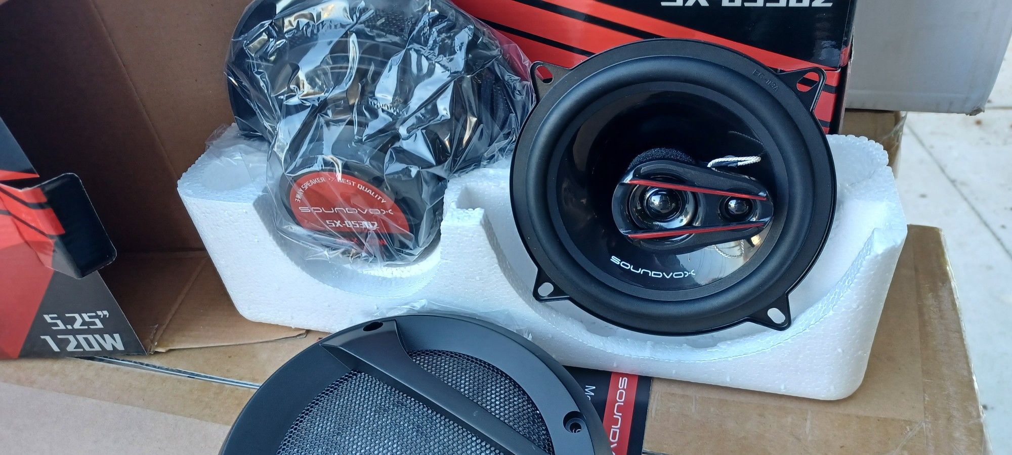 3 Way 5.25" Speakers 