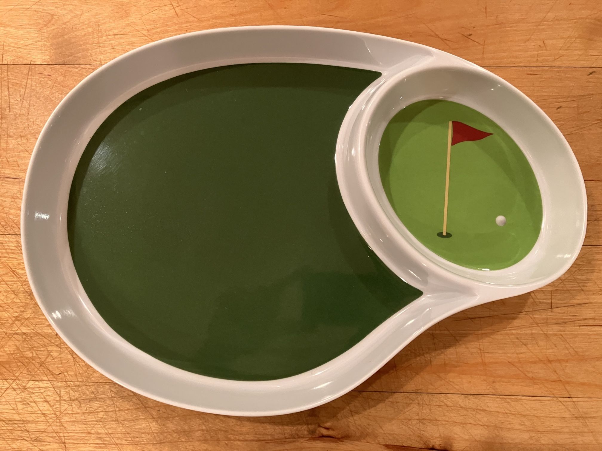 Golf Themed Serving Platter