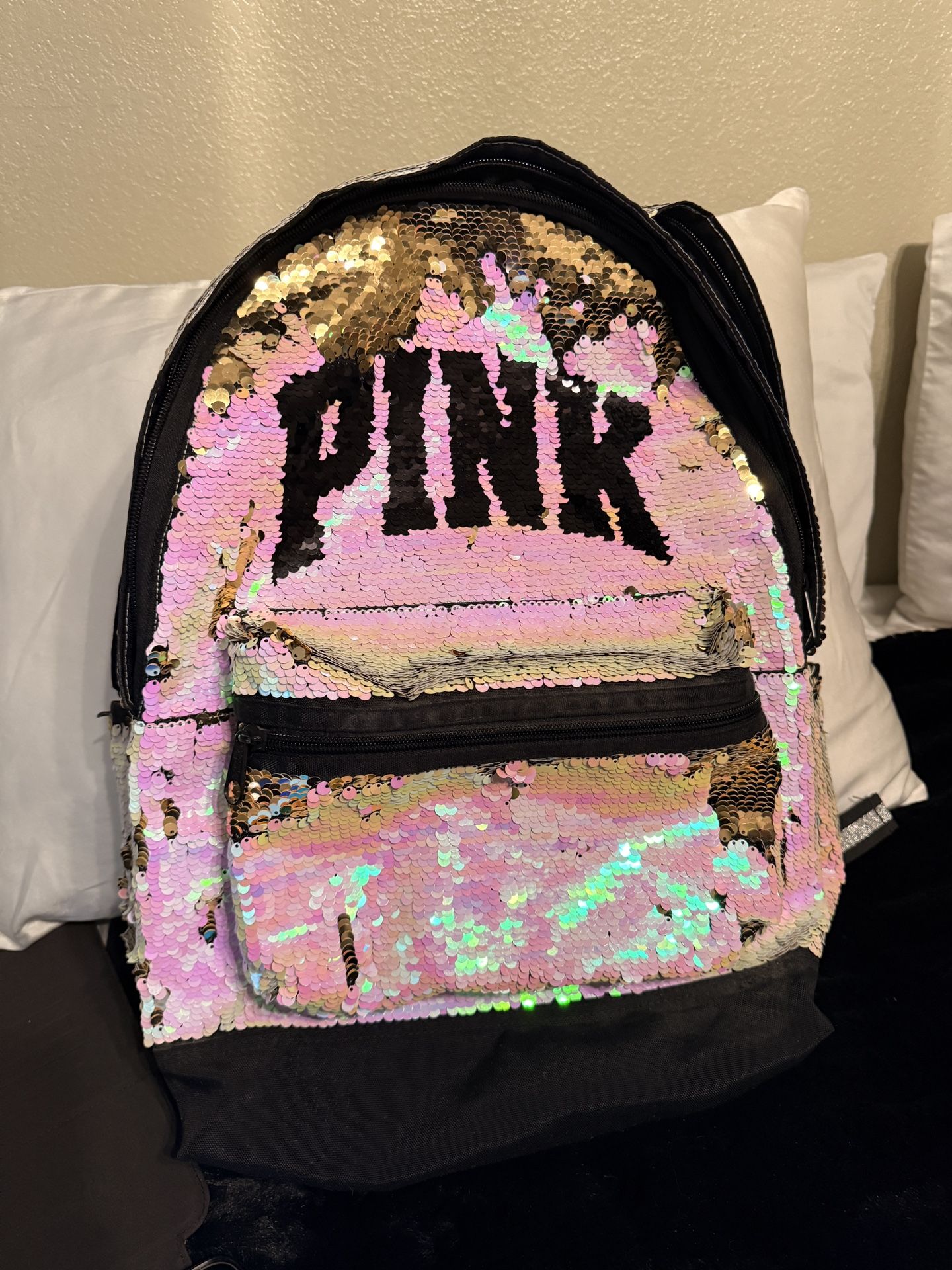 Pink Backpack Victoria Secret 