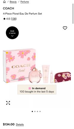 Coach Perfume set