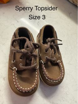 Sperry Topsiders size 2 and size 3