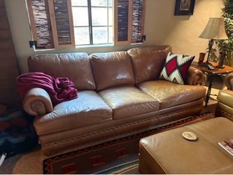 Leather couch