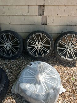 20” wheels (tires and rims)