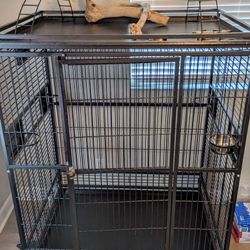 XL Playtop Parrot Cage 48 X 36 X 72 For Cockatoo African Grey macaw And Large Birds
