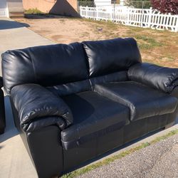 Just a black couches