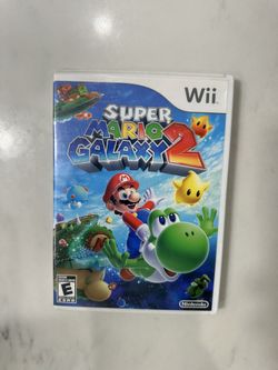 Super Mario Galaxy 1 And 2 Nintendo Wii Video Games Complete Lot Of 2