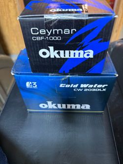 Two ST CROIX Freshwater poles with OKUMA Reels