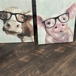 Farmhouse Wall Painting Decor 20"X 16"