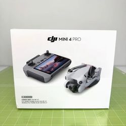 NEW - DJI Mini 4 Pro Fly More Combo Plus Camera Drone with RC 2 Remote