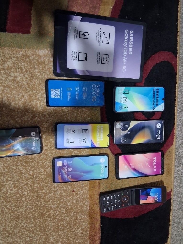 These Are All Display Phones There Not Real