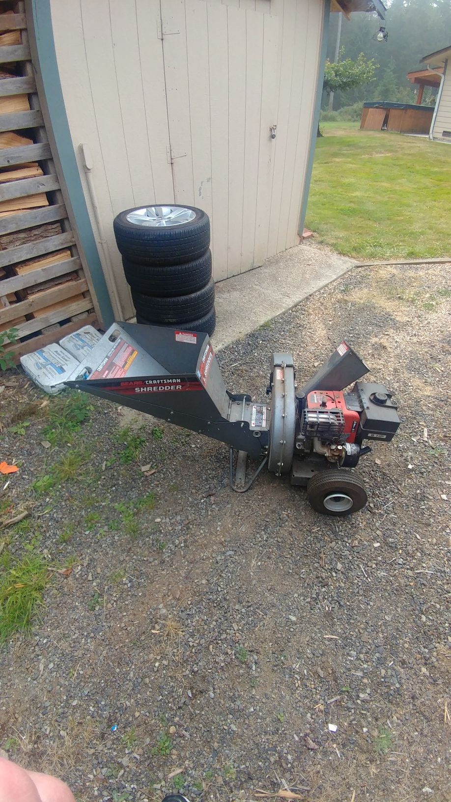 Craftsman 9hp chipper shredder for Sale in Arlington, WA OfferUp