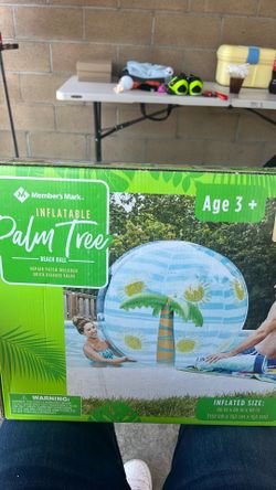 Inflatable beach ball