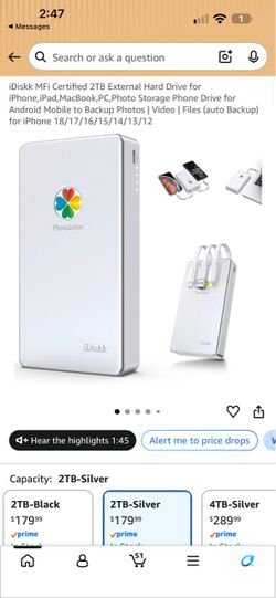 iDiskk 2TB