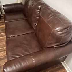 Leather Sofa Sleeper 