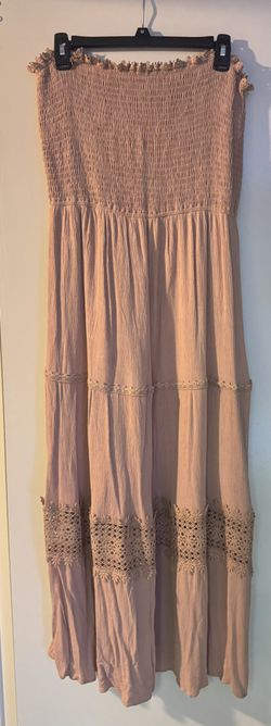 Strapless Summer Dress 