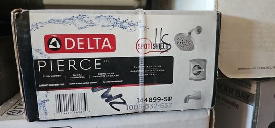 Delta Pierce Tub And Shower Faucet In Chrome (Valve Included)