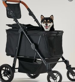 Zoosky Pet Stroller up to 66#’s Black