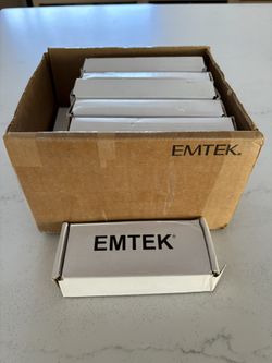 NEW Emtek (contact info removed)B Heavy Duty Steel Plain Bearing Hinge 3.5"x3.5" Oil Bronze