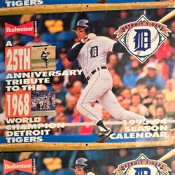 1993-94 Detroit Tigers Calendar 