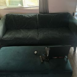 Micro Suede Sofa 