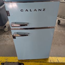Galanz Mini Fridge Freezer Blue  