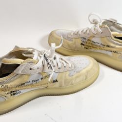 Off White Nike Air Force 1 The ten Low Size 9 