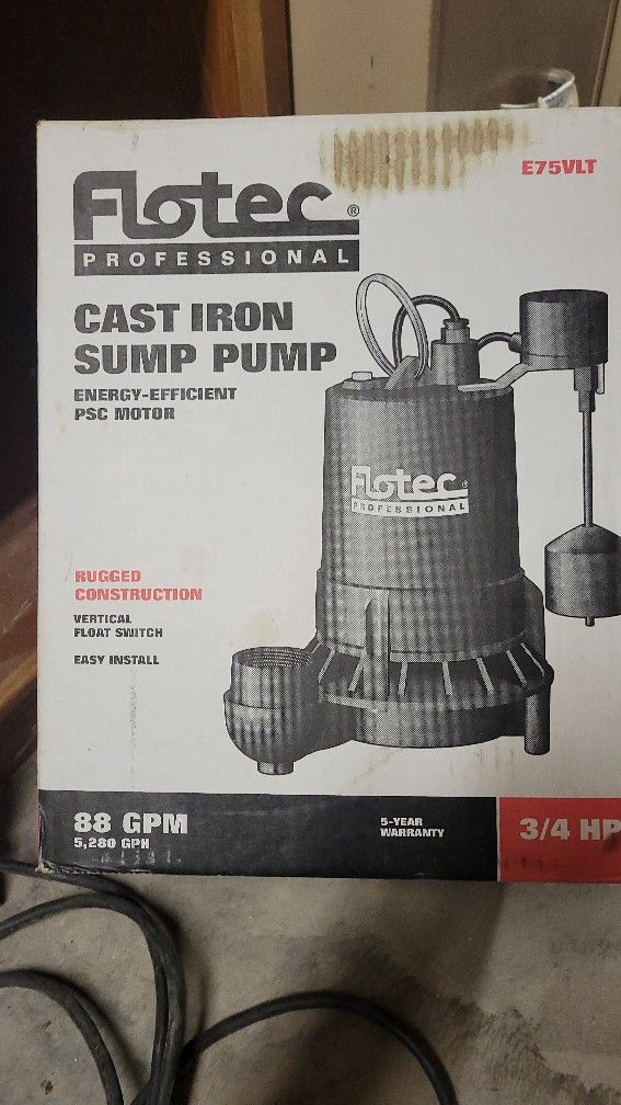 Submersible Sump pump NIB