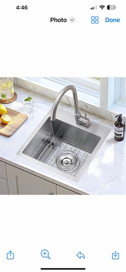 SHACO 15x15 Inch Drop In Bar Sink 30S &40S $60
