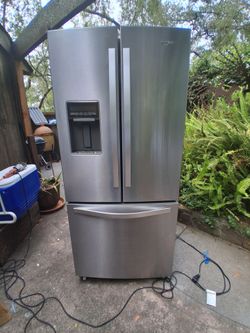 Whirlpool French Door Refrigerator Stainless Steel