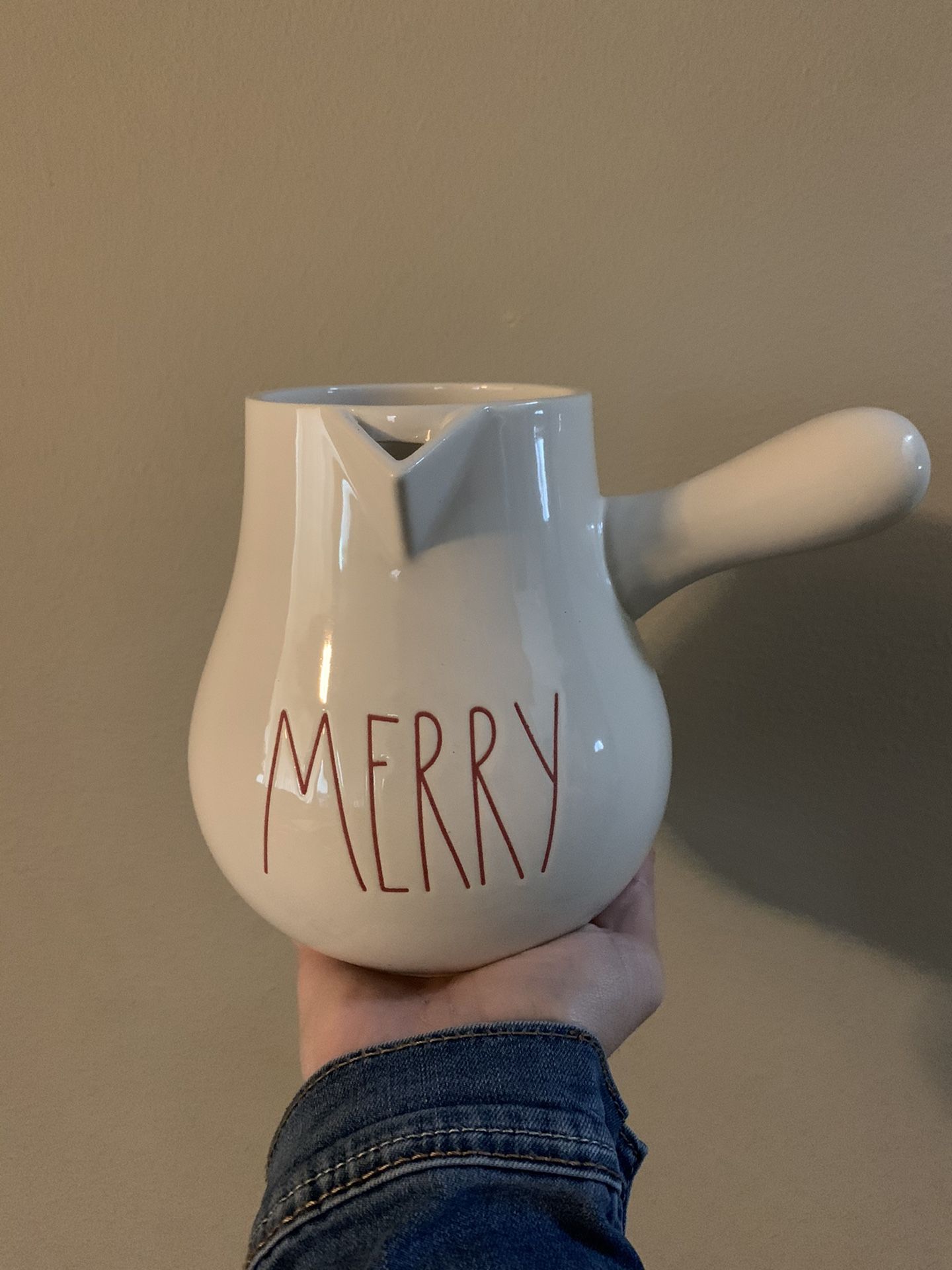 Rae Dunn merry cocoa pot