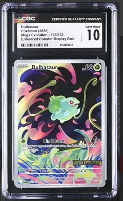 Bulbasaur 133 stamped cgc 10