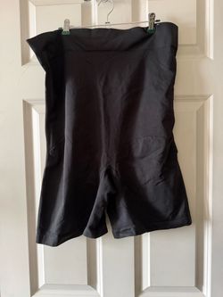 Black High-Waist Shaping Shorts
