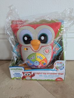 Fisher Price Light Up And Learn Owl - NEW