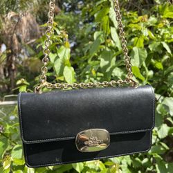 leath coach eliza flap crossbody bag 