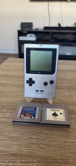 Original Nintendo Gray Gameboy Pocket Bundle