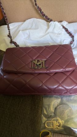 Badgley Mischka plum cross body