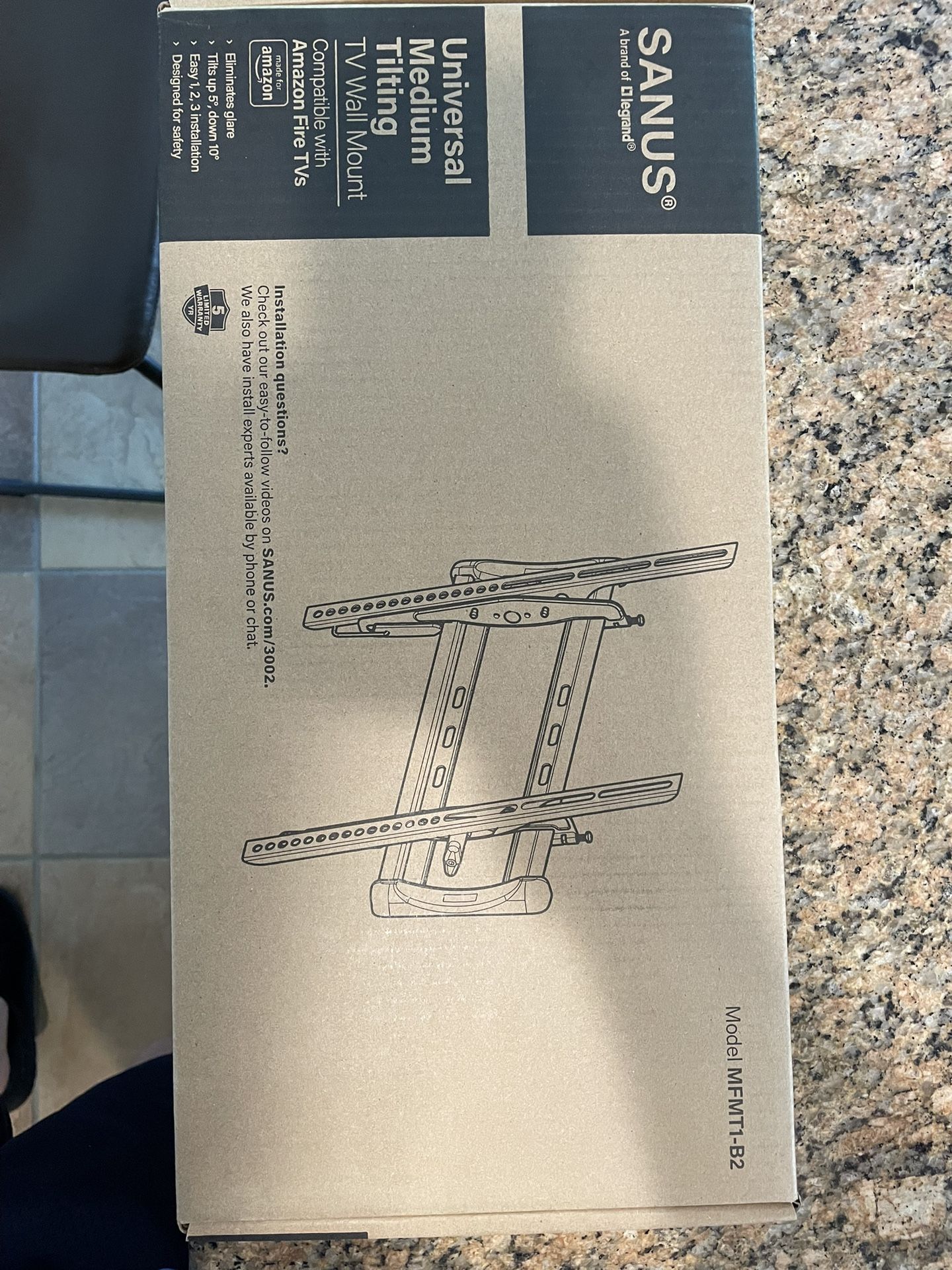 Sanus Universal Tilting TV Mount