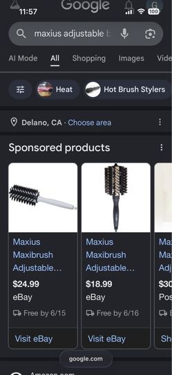 Maxius maxibrush adjustable