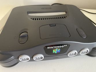Nintendo 64 with 1 Controller and 2 Games
