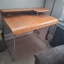 Offi Wave Desk Birch