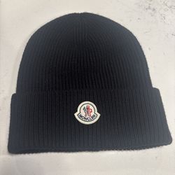 Moncler Black Beanie