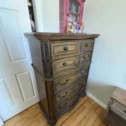 Solid Wood Vintage Dresser