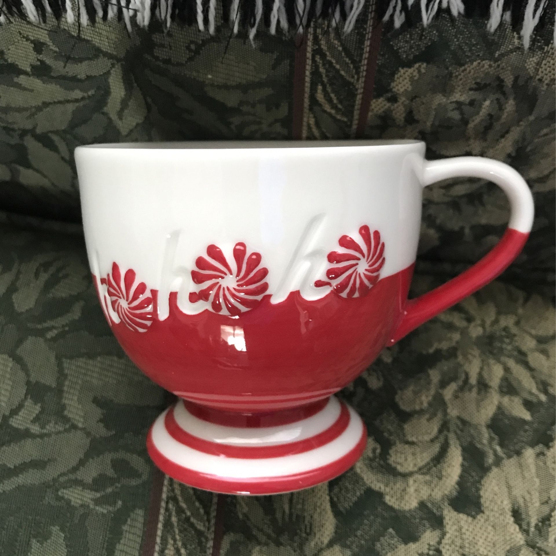 Starbucks 2007, Vintage Holiday Coffee Mug With Pedestal