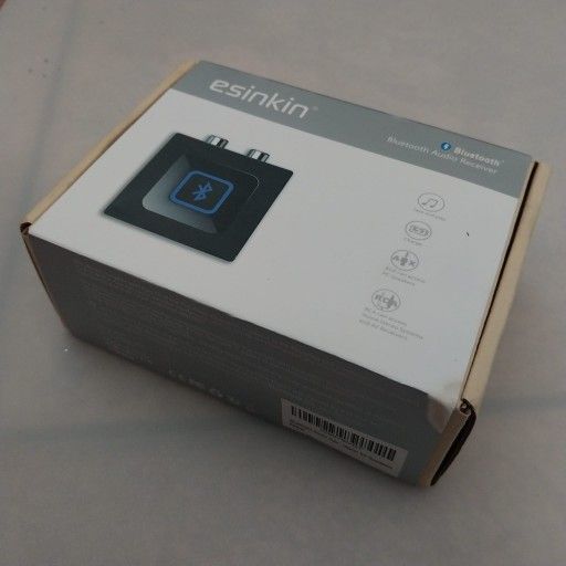 Bluetooth Audio Adapter for Music Streaming Sound System, esinkin W29-us Wireless Audio Adapter Works with Smart Phones and Tablets, Wireless Adapter
